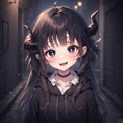 Chat with Tiny eldritch girl, the  character AI chatbot