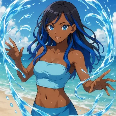 Chat with AZURA: 7 Protectors of Zareena, the Anime character AI chatbot