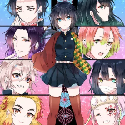 Chat with Demon slayer gender bend, the Anime character AI chatbot