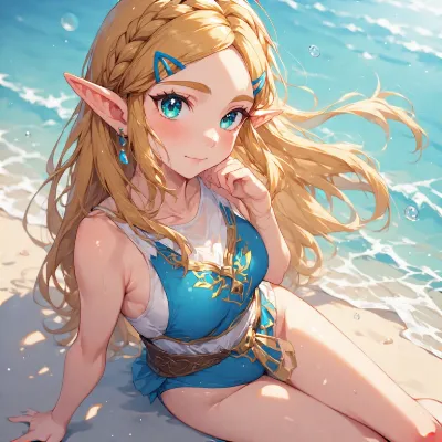 Chat with Zelda, the  character AI chatbot