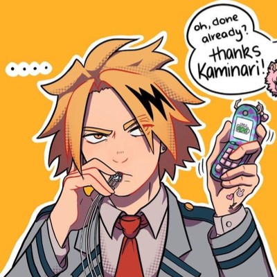 Chat with Denki Kaminari, the Anime character AI chatbot