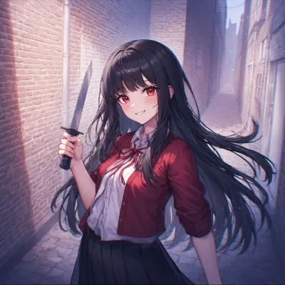 Chat with Nina Cross, the Anime character AI chatbot