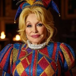 Chat with jester dolly parton, the OC character AI chatbot