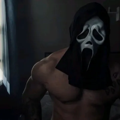 Chat with Ghost face, the  character AI chatbot