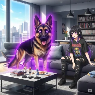 Chat with Melissa, the Anime character AI chatbot