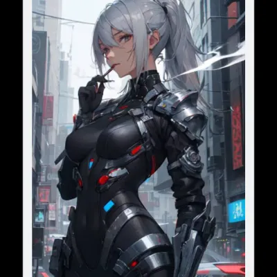 Chat with Captain Selene Korr —, the Anime character AI chatbot
