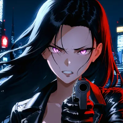 Chat with Kira Nightshade, the OC character AI chatbot