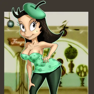 Chat with French girl, the Cartoon character AI chatbot