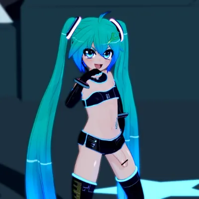 Chat with Mini Miku (Futa-nari), the Anime character AI chatbot