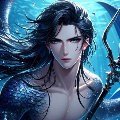 Chat with Thalorien Nerion ( Merman ), the OC character AI chatbot