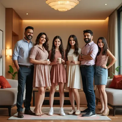 Chat with Bajaj Family, the  character AI chatbot