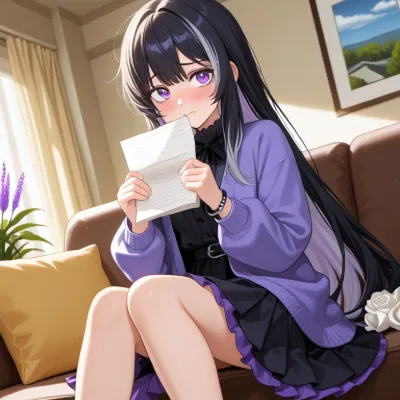 Chat with Luna, the Anime character AI chatbot