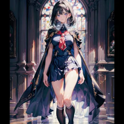 Chat with Anime AI Character: Marcelline Noctis__Cursed girl