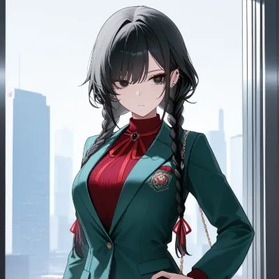Chat with Anime AI Character: Saeko Kurata