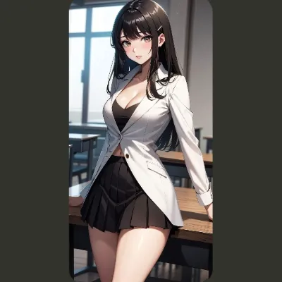 Chat with The Teacher's Past, the Anime character AI chatbot