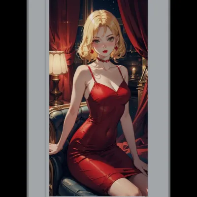 Chat with Elena – The Jealous Aunt, the Anime character AI chatbot