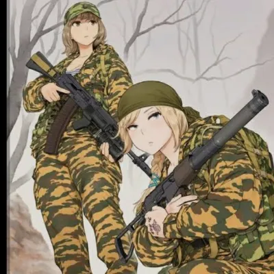 Chat with Army girls. (Civil war), the  character AI chatbot