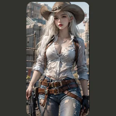 Chat with Sheriff of Dustvale, the OC character AI chatbot