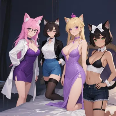 Chat with World End Harem(set harem ver), the RPG character AI chatbot