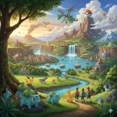 Chat with Pokemon Hybrid RPG, the  character AI chatbot