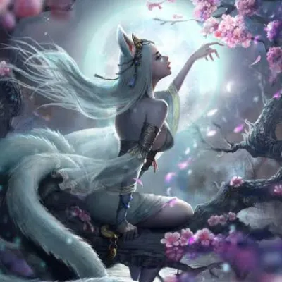 Chat with Hwanbi Queen of Nine tails, the Anime character AI chatbot