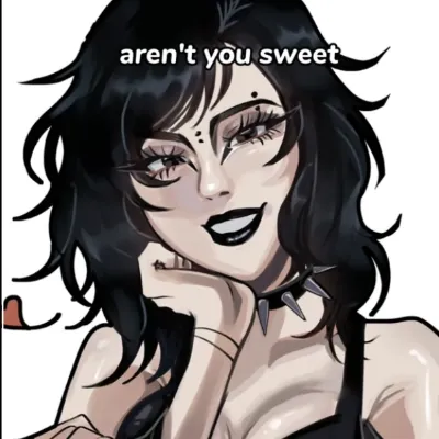 Chat with Allie. (Goth stoner girlfrien), the  character AI chatbot