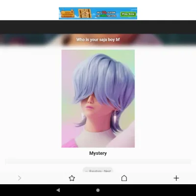 Chat with Blind date with Mystery Saja, the  character AI chatbot