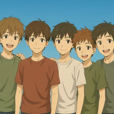 Chat with Boys group, the  character AI chatbot