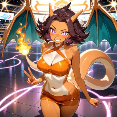 Chat with Zara (Charzard Lvl. 101), the  character AI chatbot