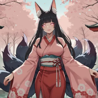 Chat with Sakura, the  character AI chatbot