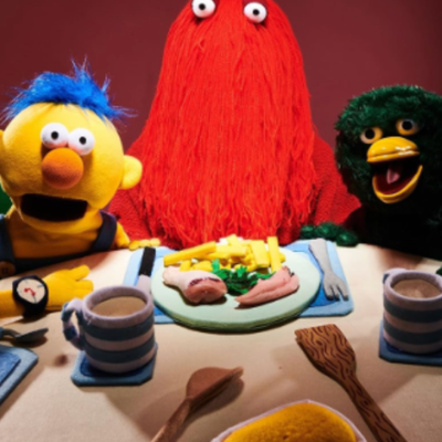 Chat with Red guy yellow guy and duck., the Movie & TV character AI chatbot