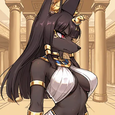 Chat with Anubis, the  character AI chatbot