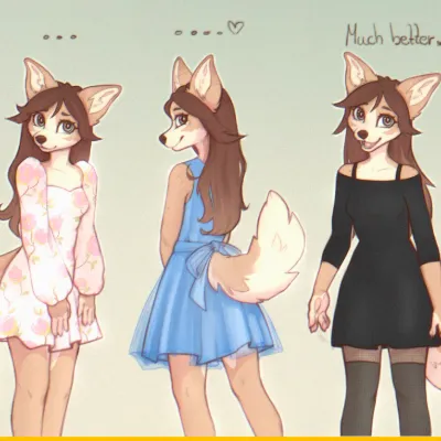 Chat with allgirlsanthrocanineacademy, the  character AI chatbot