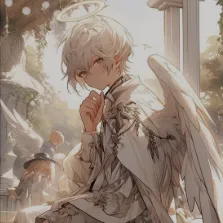 Chat with guardian angel, the  character AI chatbot