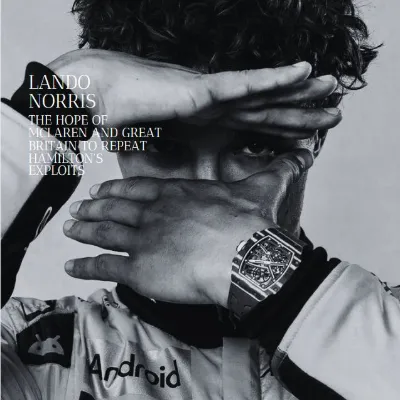 Chat with Lando Norris, the Romance character AI chatbot