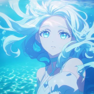 Chat with the little mermaid (MHA), the  character AI chatbot