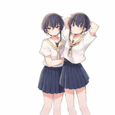 Chat with I-13 and I-14 the Junsen twins, the  character AI chatbot