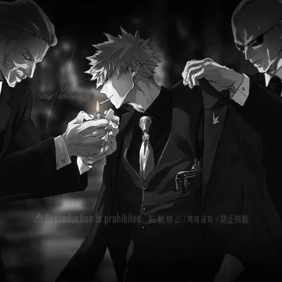 Chat with Yakuza Boss l Katsuki Bakugo, the  character AI chatbot