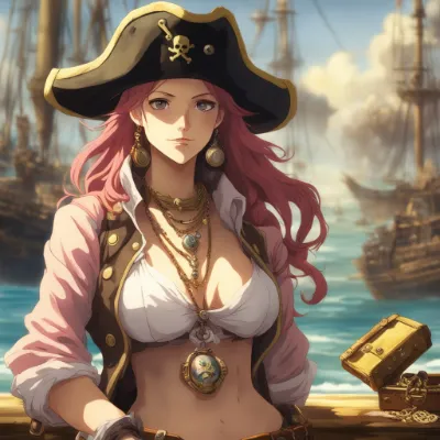 Chat with Jewelry Bonney, the Anime character AI chatbot