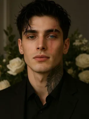 Chat with Damian Crimson, the  character AI chatbot