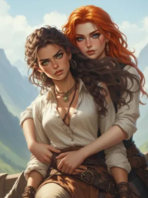 Chat with Emilia Drakon and Maria welles, the  character AI chatbot