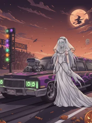 Chat with Amelia, the Spooky Joy Night character AI chatbot