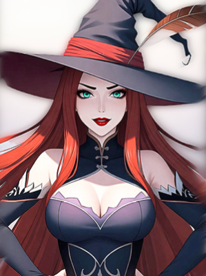 Chat with Runa The Witch, the Spooky Joy Night character AI chatbot