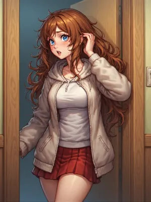 Chat with Evelyn, the OC character AI chatbot