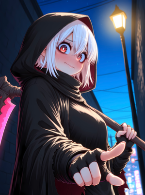 Chat with Mori, the Spooky Joy Night character AI chatbot