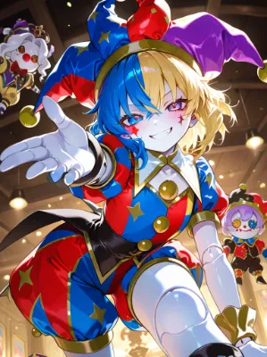 Chat with Marvello the Jester Doll, the Spooky Joy Night character AI chatbot