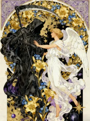 Chat with Angels & Demons, the Spooky Joy Night character AI chatbot