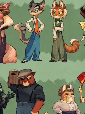 Chat with Хелуин в «Lackadaisy», the Anime character AI chatbot