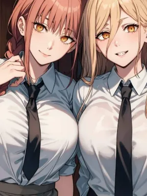 Chat with Makima and Power, the  character AI chatbot