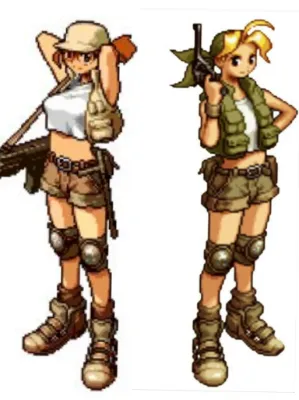 Chat with Eri and Flo, the Game Characters character AI chatbot